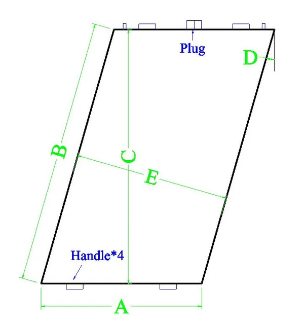 Heating Plate Sizes